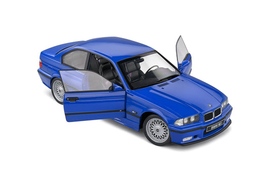 BMW E36 Coupe M3 Santorin Blue 1/18 scale diecast model car
