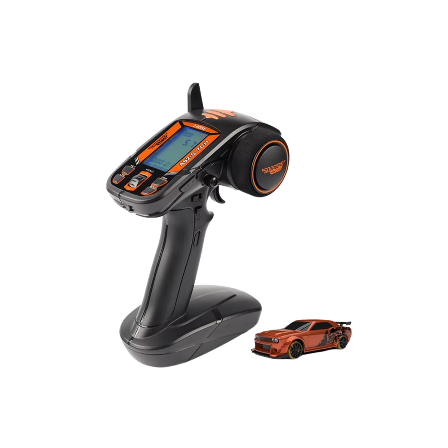 1:76 Scale Drift RC Car with Gyro