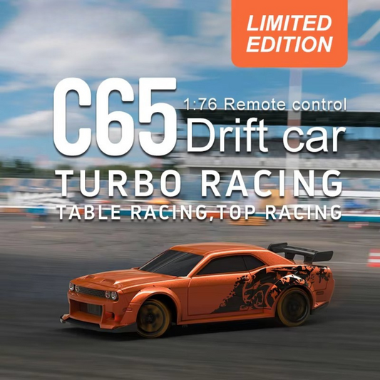 1:76 Scale Drift RC Car with Gyro