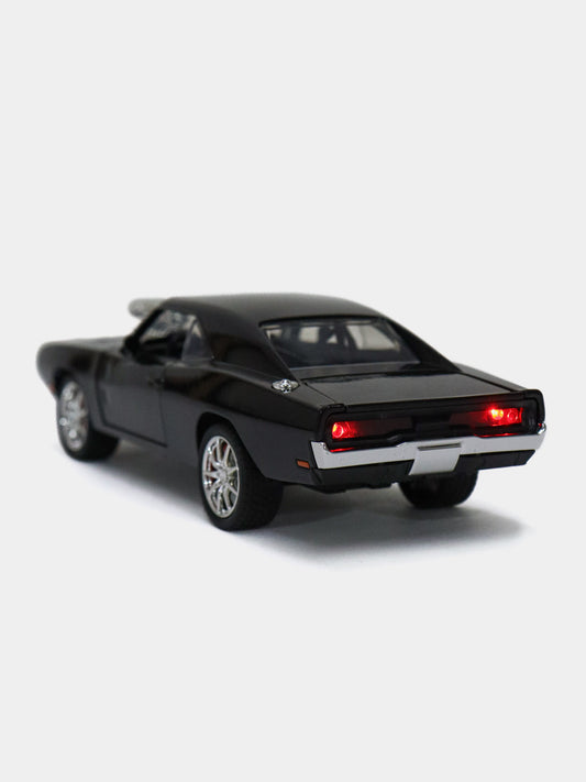 1970 Dodge Charger Metal Car, Collectible Model, Scale 1:24